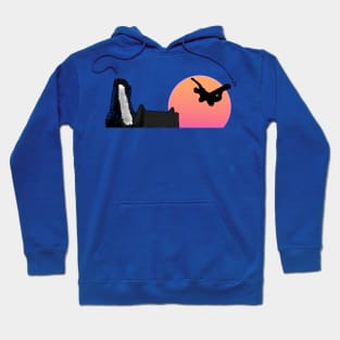 Snowboard Big Air - Snowboarding Jump Extreme Sports Hoodie